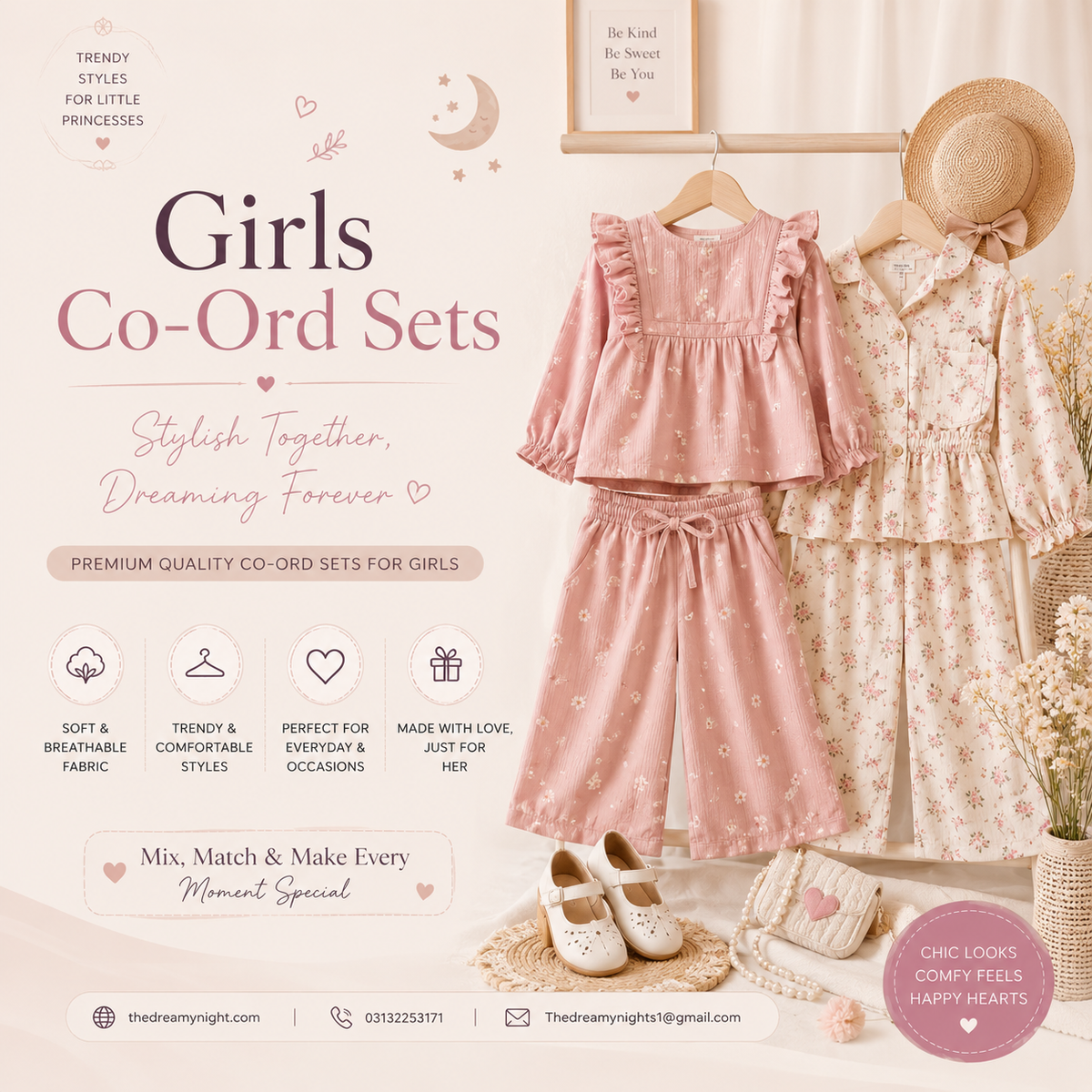 Girls Co Ord Sets