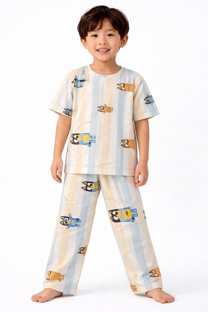Ultra-Soft Organic Cotton 2-Piece Pajama Set - cartoon Dreams